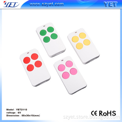 High quality wireless rf 315mhz garage door remote control duplicator